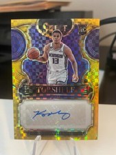 2022-23 Select Keegan Murray Top Shelf Signatures Gold RC (8/10) #TSS-KGM Kings