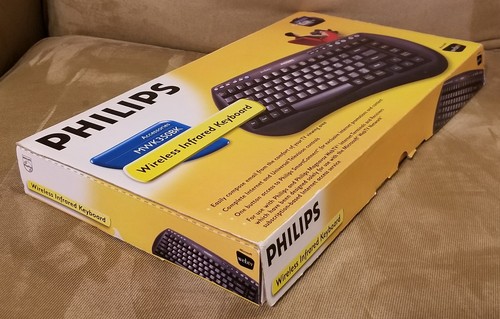 ** Philips WebTV Wireless Infrared Internet Keyboard MWK350BK Web TV SWK-8670 ** - Picture 12 of 12