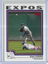 2004 Topps #442 Endy Chavez Montreal Expos