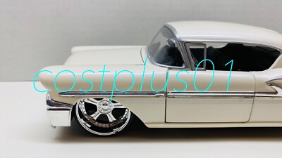 JADA DUB CITY OLDSKOOL 1958 CHEVY IMPALA 1:24 WHITE | eBay