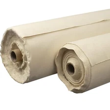 Creative Mark Unprimed Cotton Duck Deluxe Canvas Roll - 10 Army Duck Roll - 6...