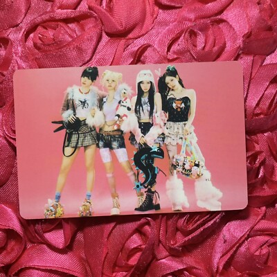 AESPA Hot Mess Goddess K-pop Girl Photo Idol Card Group Puppy Doll