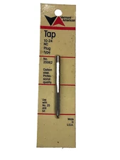 NOS! VERMONT AMERICAN 10-24 NC THREADING PLUG TAP, 20062, USA