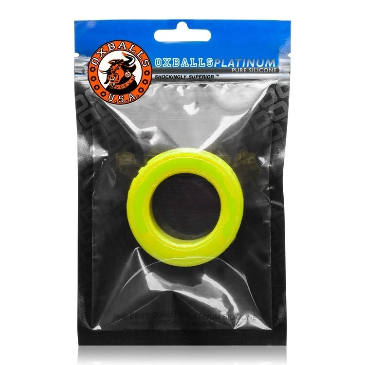Oxballs ANILLO DE CERDO Anillo para el pene🍯Estirador de bola de silicona masculino Anillo en C Eslinga para el pene Foto 2 de 4