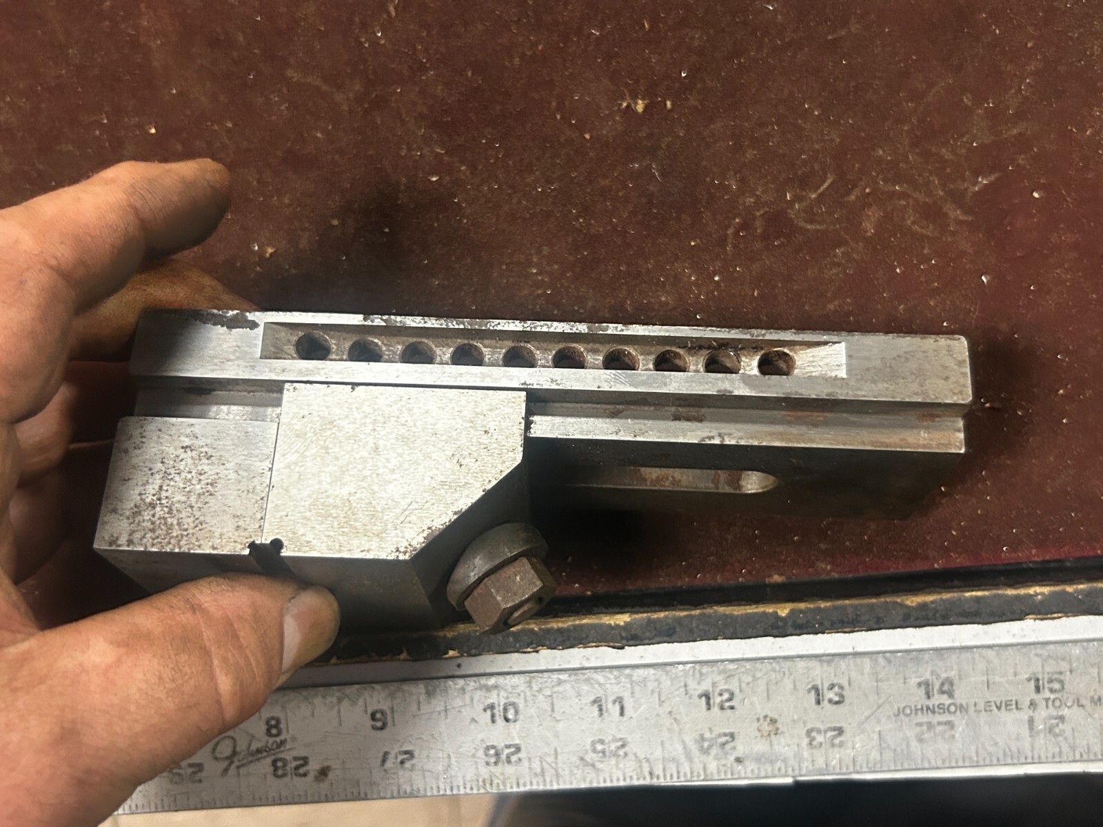 MACHINIST OfCe LATHE TOOLS MILL Machinist Makers Ground 2 - 1/8" Grinding Vise