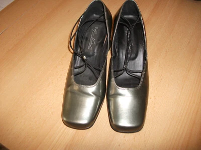 Gino Ventori Damenschuhe Pumps anthrazit - Bild 1 von 2