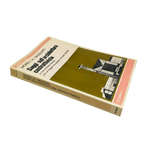 MoiseJ Ja. Ginzburg Saggi sull'architettura costruttivista Feltrinelli 1977 - Imagen 2 de 3