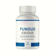 Fungus Exodus Pills to Combat Toenail Fungus and Nail Health 60 Capsules