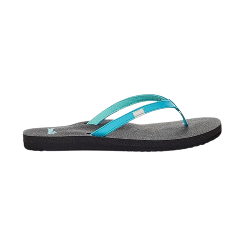 Sanuk Women's Yoga Joy Flip-Flop Sandals – Lightweight Cushioned Thong Sandals w