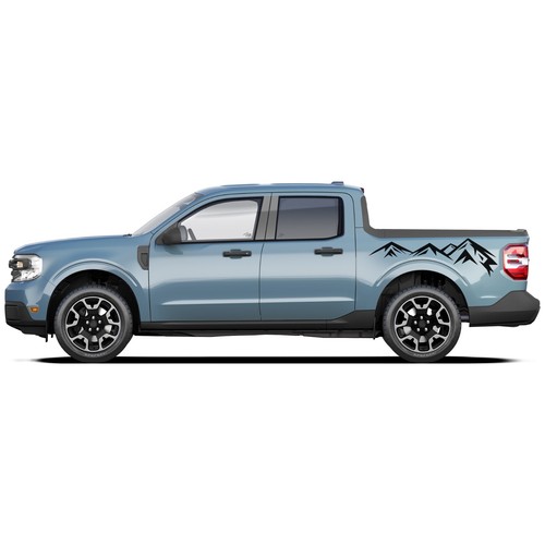 Mountain bed graphics stickers decals compatible with Ford Maverick - Picture 5 of 15