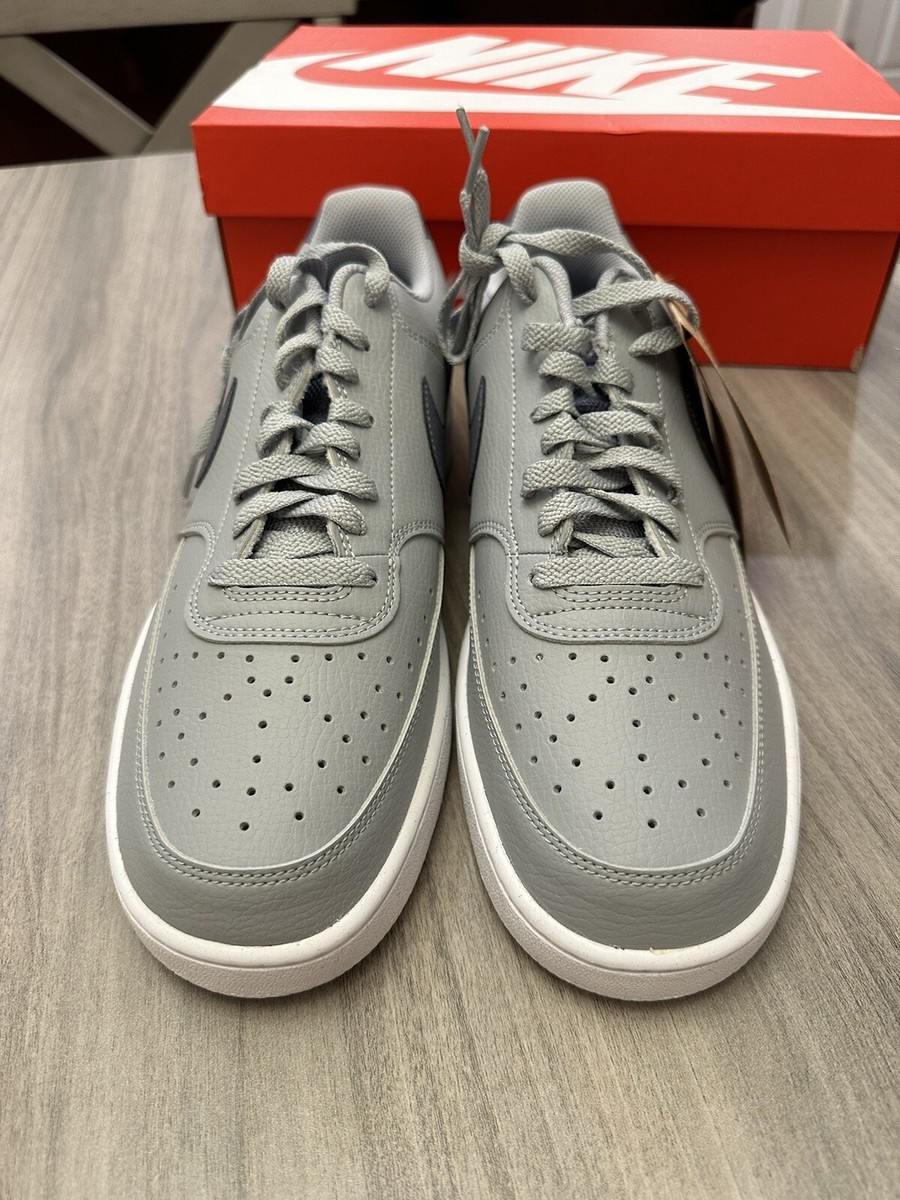 Nike Men's Court Vision Low NN Wolf Grey/L-Carbon Sneakers