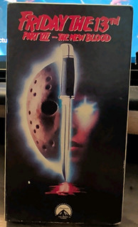Friday the 13th Part VII: The New Blood VHS 1988 Paramount. Some Damage On Box