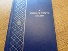 Indian Head Cent Set in Whitman Album-47 Coins
