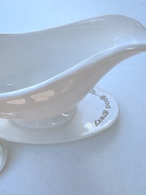 Mud Pie Collection  Oh, Good Gravy  Gravy Boat  And Gravy Train Spoon