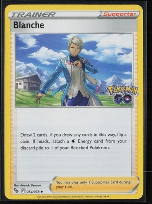 Blanche 064/078 Pokemon Pokemon GO Uncommon Near Mint