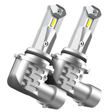 2X 9006 HB4 Fog Light or DRL LED Bulbs 6500K White High Brightness Plug & Play