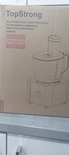 TopStrong - 11-in-1 1100W Food Processor & Blender Combo - Grey