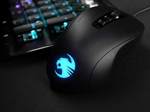 ROCCAT Gaming Mouse Kone Pure Ultra Wired PVC Black/Black Optical/16K/Side Butto - Picture 2 of 6