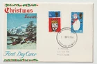 1/12/1966 UK GB FDC - Christmas 1966 - Winter Landscape - Peterborough FDI P/M