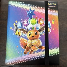 POKEMON PRISMATIC EVOLUTIONS COLLECTOR BINDER. (Only Binder, No Packs) Brand New