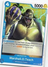 Marshall.D.Teach OP13-053 Future Foundations Common NM One Piece TCG