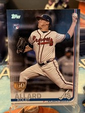 Kolby Allard 2019 Topps Series 1 150th Gold SP 38 RC Braves
