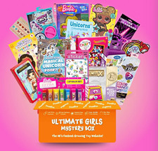 Ultimate Girls Mystery Box Craft Kit Bundle Barbie Age 4-11