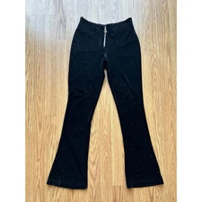 Y2K Velvet Zipup Bootcut Pants