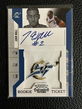 JOHN WALL 2010-11 Playoff Contenders Patches ROOKIE AUTO PATCH TICKET WIZARDS