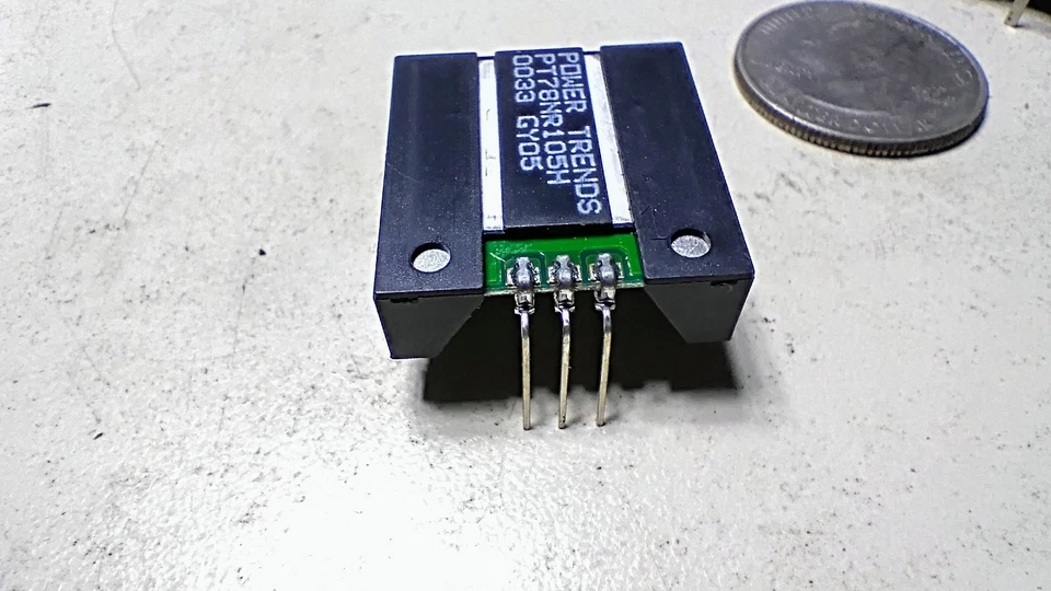 Nine New Power Trends PT78NR105H DC to DC Converters 7-25vdc in -5vdc / 1A out - Image 3 of 4