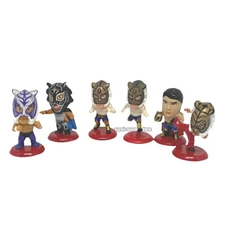 Tiger Mask 1st 4st black Figure doll mini big head NJPW AJPW UWF