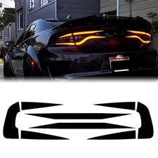 For Dodge Charger 2015-2023 Rear Tail Light Blackout Vinyl Overlay Decal Cover