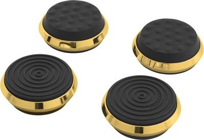 4x Oehlbach Resonanzdämpfer Air Absorb Gold Lautsprecher 4er Set Hifi Dämpfer