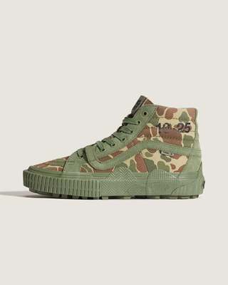 VN000MYGDP0 WTAPS OAMC OTW by Vans Sk8-Hi GL Lug Duck Camo (Men's