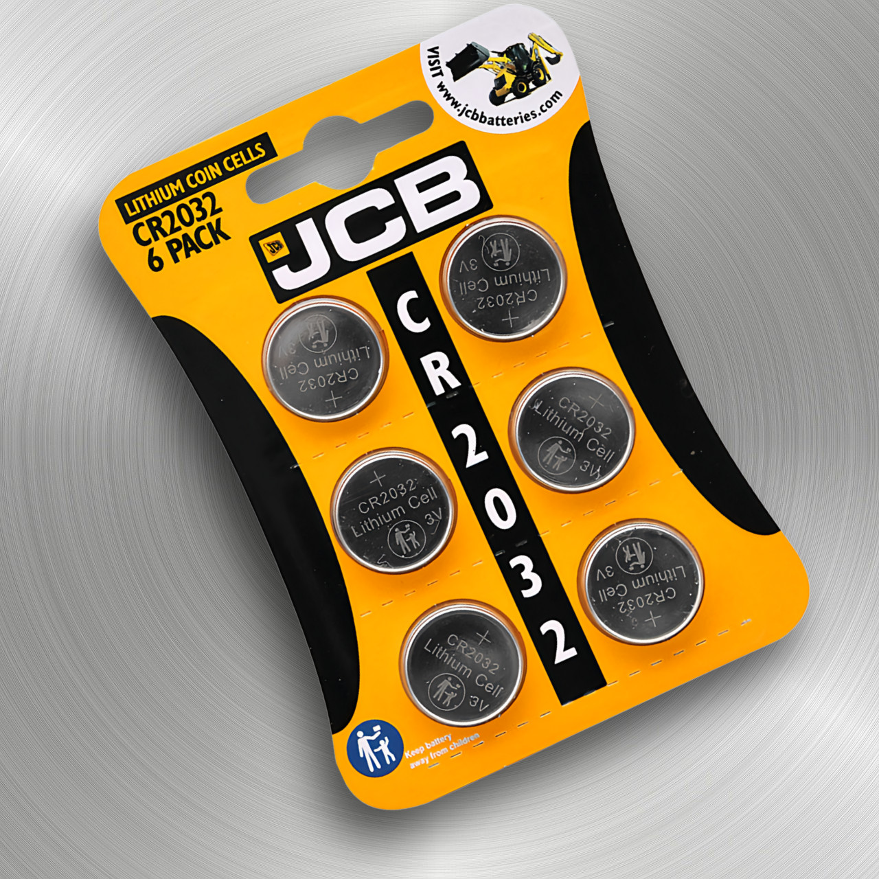 JCB CR2032 2032 Batteries 3V Lithium Cell DL2032 Key Fob Toy *EXPIRY 10/2034*