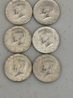 New Listing1964-1969 Kennedy Half Dollar Lot Of 6 Coins.