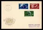 DR WHO 1949 SWITZERLAND FDC UPU 75TH ANIV COMBO M77147
