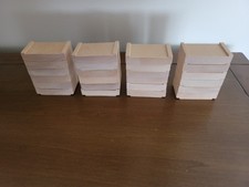 Thomas Wooden railway Wooden Graded Track Risers x 24 Very Good Condition