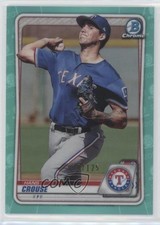 2020 Bowman Chrome Prospects Aqua Refractor 14/125 Hans Crouse #BCP-119 0i6p