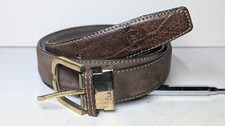 Vintage Lladro Ostrich Leather 40" Unisex Belt