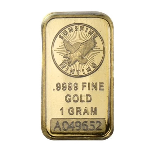 1 Gram Sunshine Mint Gold Bar - Image 2 of 3
