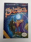 Solstice (Nintendo NES) - CIB w Poster - Authentic & Tested - Excellent!