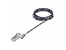 StarTech.com 25-Pack Universal Laptop Lock 6.6ft, Serialized Combo Security