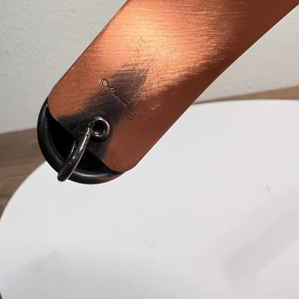 Cinturón de cobre vintage Renoir talla pequeña sin cadena Foto 4 de 4