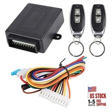 Universal Car Remote Central Kit Door Lock Keyless Entry System - DC 12V Only