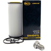 ÖLfilter SH 4041 L + ÖLablassschraube FüR Audi A6 A4 Avant A8 2.4 3.2 FSI 4F5