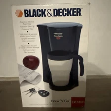 Black & Decker Brew & Go Personal Coffee Maker with Cup Model DCM18 Brand New.