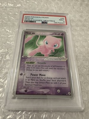 Pokémon Mew ex 2006 World Championship Decks Ultra Rare Promo PSA