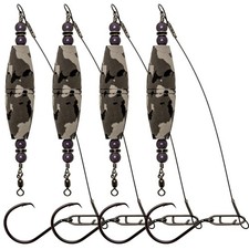 Doanas-4pcs Catfish Float Rigs Fishing Bobbers Popping Corks Catfishing