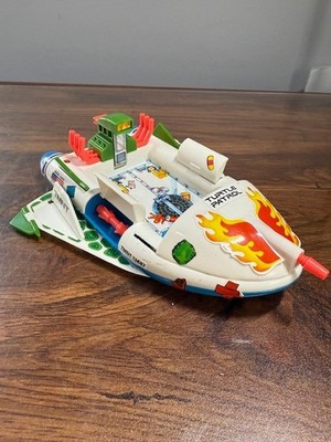 Vintage TMNT Muta-Raft Turtle Patrol Boat Near Complete 1992 Rare
